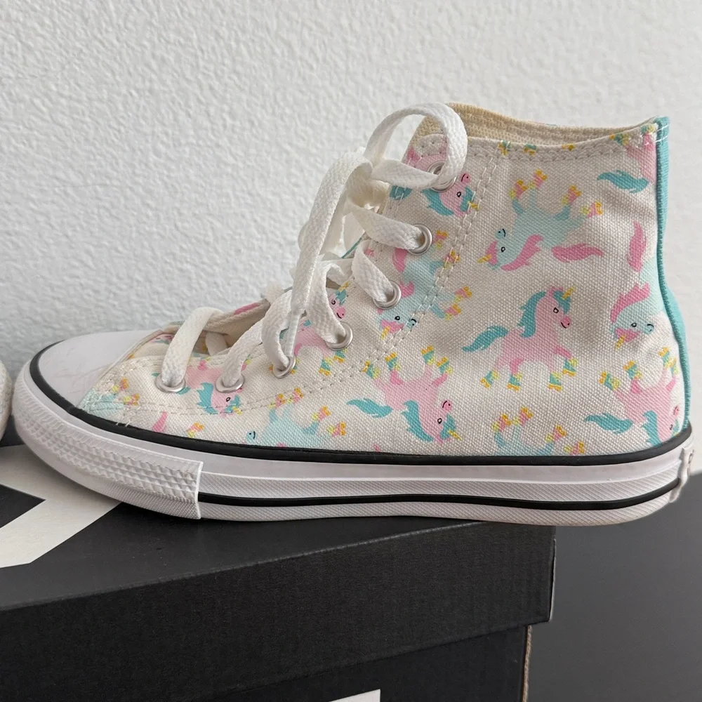 Girls Converse Chuck Taylor Unicorn Shoes